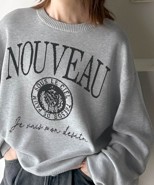 Java（ジャバ）の「《Javaジャバコラボ》風合い溢れるこだわりのデザイン。主役級4wayジャガードロゴニット（ニット/セーター・レディース・ブラック/グレー/グリーン/ベージュ・LARGE/MEDIUM/SMALL/X-LARGE）」の10枚目の写真