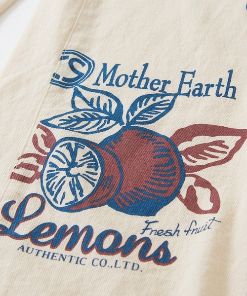 CUBE SUGAR（キューブシュガー）の「空紡糸ツイルフィードサックプリントイージーパンツ（その他パンツ・レディース・グレー系その他/ベージュ系その他/ベージュ系その他2・M）」の12枚目の写真