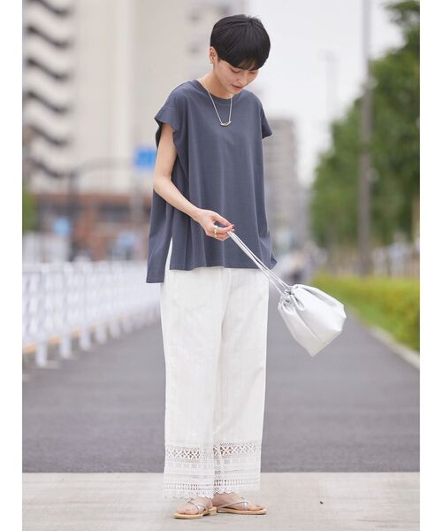 CHICWISH(シックウィッシュ) アイレット刺繍トップ&パンツセット AMERICAN HOLIC（アメリカンホリック）の「アイレット刺繍パンツ