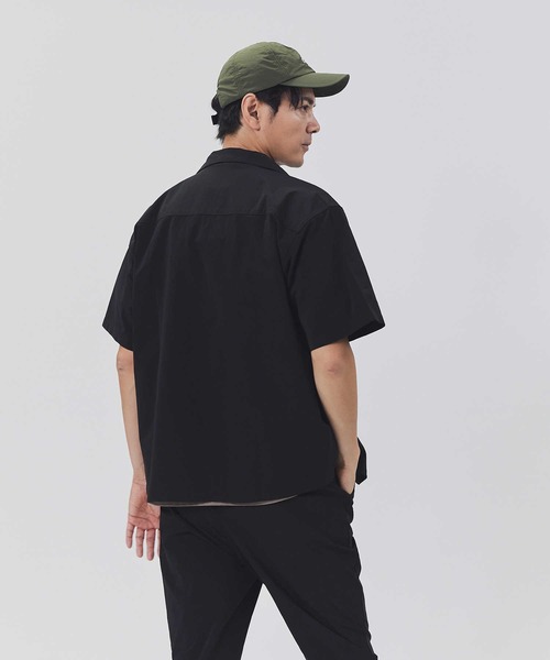 CAMP7(キャンプセブン)の「【CAMP7】RELAXシャツ(シャツ/ブラウス・メンズ・ブラック/ネイビー・M/L/XL)」の4枚目の写真