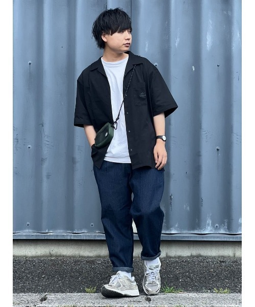 CAMP7(キャンプセブン)の「【CAMP7】RELAXシャツ(シャツ/ブラウス・メンズ・ブラック/ネイビー・M/L/XL)」の22枚目の写真