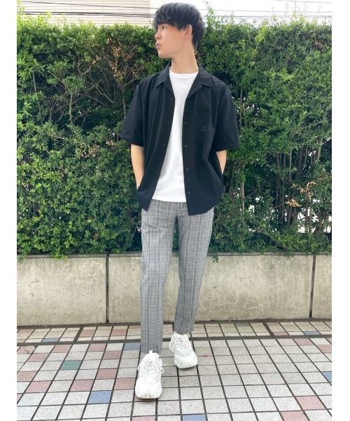 CAMP7(キャンプセブン)の「【CAMP7】RELAXシャツ(シャツ/ブラウス・メンズ・ブラック/ネイビー・M/L/XL)」の13枚目の写真