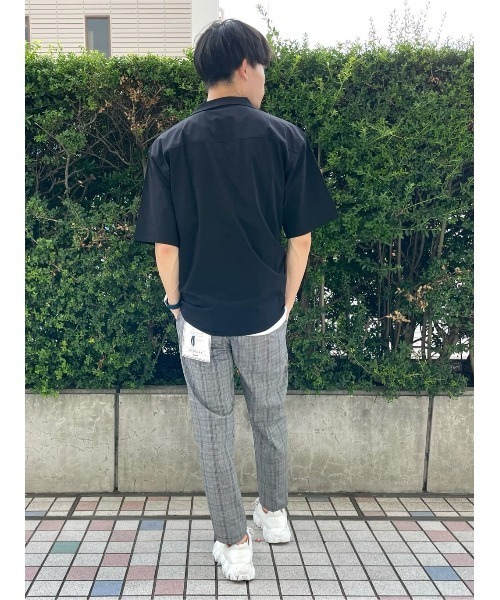 CAMP7(キャンプセブン)の「【CAMP7】RELAXシャツ(シャツ/ブラウス・メンズ・ブラック/ネイビー・M/L/XL)」の14枚目の写真