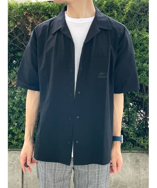 CAMP7(キャンプセブン)の「【CAMP7】RELAXシャツ(シャツ/ブラウス・メンズ・ブラック/ネイビー・M/L/XL)」の15枚目の写真