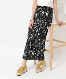 Cutie Blonde | シルエットきれい プリーツゆるナロースカート(スカート)