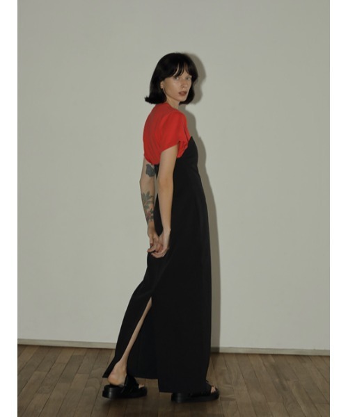 AMAIL(アマイル)の「Straight dress(ドレス・レディース・ブラック/マスタード・FREE)」の19枚目の写真