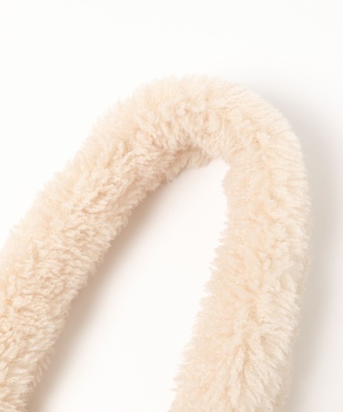 Heather（ヘザー）の「ファートートBAG　973250（トートバッグ・レディース・アイボリー/ブラウン・ONE SIZE）」の8枚目の写真