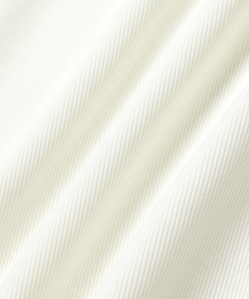 ADAM ET ROPE'（アダムエロペ）の「カップ付きタンクトップ（タンクトップ・レディース・ホワイト/ブラック・FREE）」の6枚目の写真