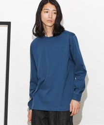 アンチスメルクルーネックTシャツ 長袖