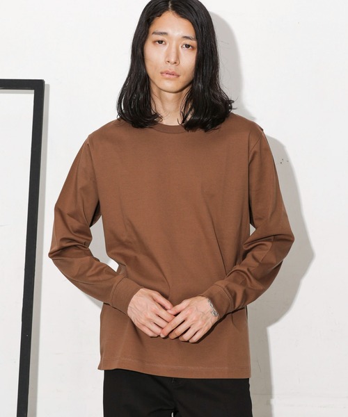 アンチスメル BIG クルーネックTシャツ 長袖