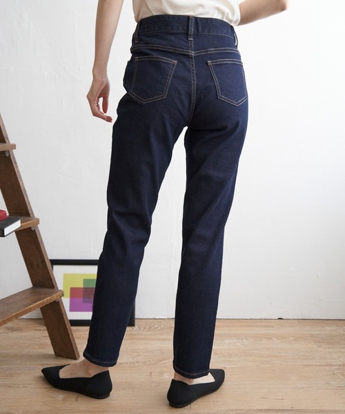 ikka（イッカ）の「ストレッチスキニーパンツ（その他パンツ・レディース・ダークネイビー/ダークグリーン/ブラック/ベージュ/オレンジ系その他・S/M/L）」の16枚目の写真