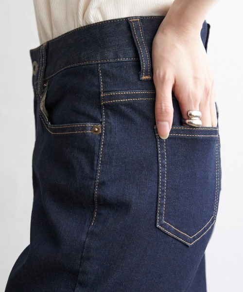 ikka（イッカ）の「ストレッチスキニーパンツ（その他パンツ・レディース・ダークネイビー/ダークグリーン/ブラック/ベージュ/オレンジ系その他・S/M/L）」の19枚目の写真