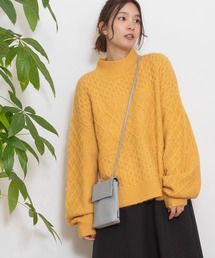 POU DOU DOU | 地柄ニットプルオーバー(ニット/セーター)