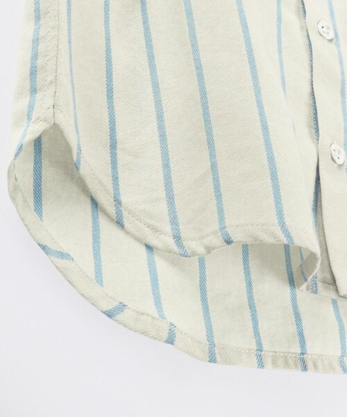 BRANSHES(ブランシェス)の「HOBOシャツパーカー(パーカー・キッズ・アイボリー/ブラック・150/90/120/100/140/110/130)」の13枚目の写真