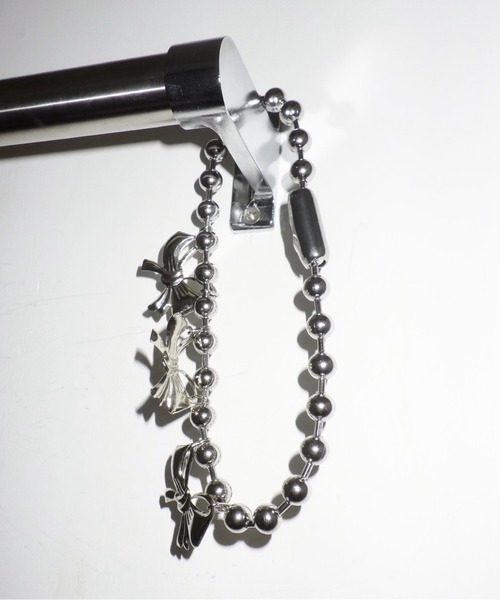 musubore(ムスボレ)の「ball chain ribbon choker / ボールチェーンリボンチョーカー(チョーカー・レディース・シルバー・FREE)」の8枚目の写真