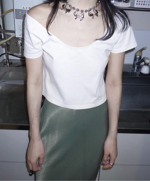 musubore(ムスボレ)の「ball chain ribbon choker / ボールチェーンリボンチョーカー(チョーカー・レディース・シルバー・FREE)」の19枚目の写真