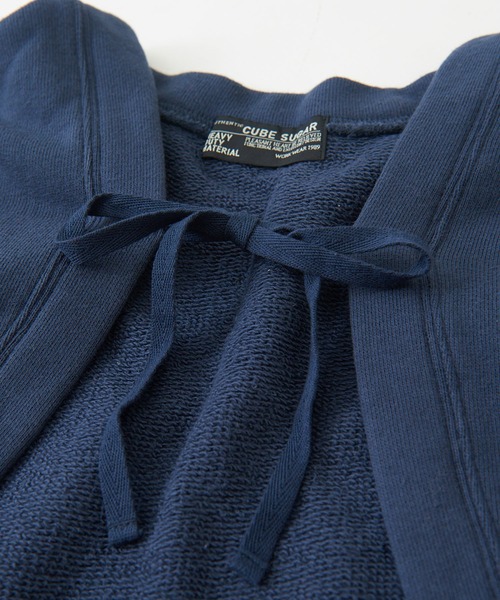 CUBE SUGAR（キューブシュガー）の「吊り裏毛スウェットボレロ（カーディガン/ボレロ・レディース・トップグレー/レッド/ホワイト/ネイビー・M）」の18枚目の写真