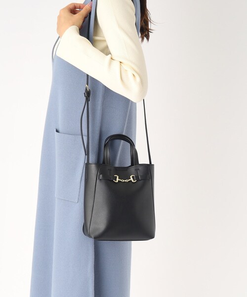 index（インデックス）の「◆ビット付きミニショルダー（ショルダーバッグ・レディース・ベージュ/ホワイト/ブラック・00）」の19枚目の写真