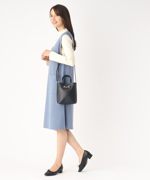 index（インデックス）の「◆ビット付きミニショルダー（ショルダーバッグ・レディース・ベージュ/ホワイト/ブラック・00）」の20枚目の写真