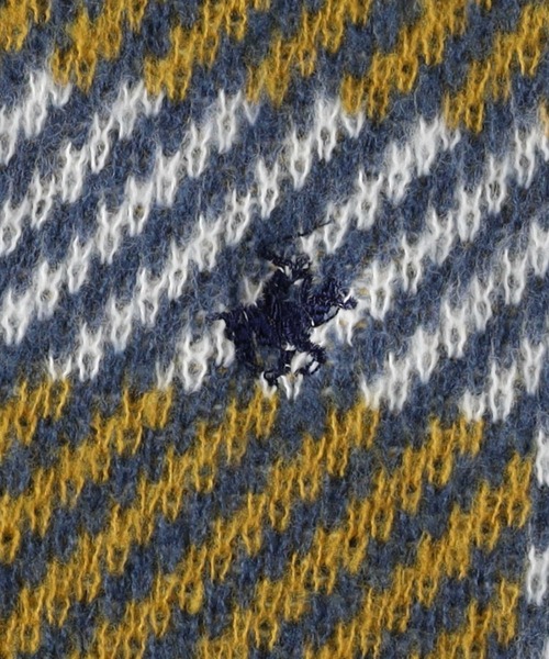 Right-on（ライトオン）の「【BEVERLY HILLS POLO CLUB】チェック柄ニットカーディガン（カーディガン/ボレロ・レディース・ブラウン/イエロー・M/L）」の19枚目の写真