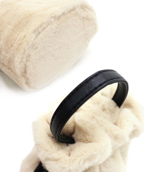 DONOBAN（ドノバン）の「巾着2WAYファーショルダー（ショルダーバッグ・レディース・レオパード/モカ/アイボリー・F）」の16枚目の写真