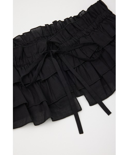 RODEO CROWNS WIDE BOWL(ロデオクラウンズワイドボウル)の「MULTI WAY FRILL ACCE(付け襟・レディース・ブラック/ホワイト・FREE)」の4枚目の写真