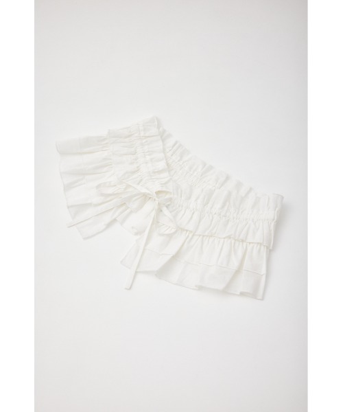 RODEO CROWNS WIDE BOWL(ロデオクラウンズワイドボウル)の「MULTI WAY FRILL ACCE(付け襟・レディース・ブラック/ホワイト・FREE)」の7枚目の写真