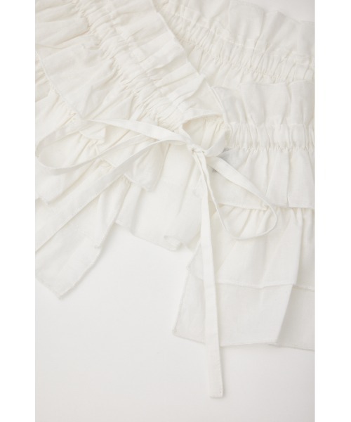 RODEO CROWNS WIDE BOWL(ロデオクラウンズワイドボウル)の「MULTI WAY FRILL ACCE(付け襟・レディース・ブラック/ホワイト・FREE)」の8枚目の写真