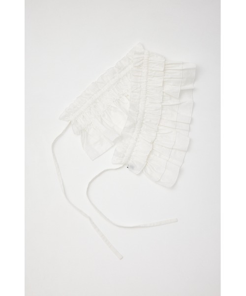 RODEO CROWNS WIDE BOWL(ロデオクラウンズワイドボウル)の「MULTI WAY FRILL ACCE(付け襟・レディース・ブラック/ホワイト・FREE)」の12枚目の写真