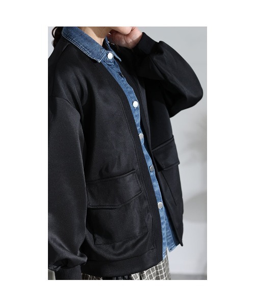 Sawa a la mode（サワアラモード）の「フェイクレイヤードトップス（シャツ/ブラウス・レディース・グレー/ブラック・FREE）」の19枚目の写真