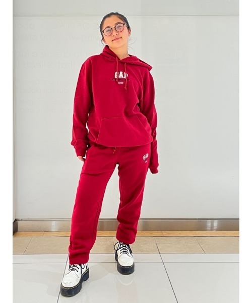 GAP（ギャップ）の「GAPアーチロゴ ジョガーパンツ(ユニセックス)（スウェットパンツ・メンズ・レッド/ホワイト系その他/ネイビー/ブラック・XS/L/M/XL/S）」の12枚目の写真