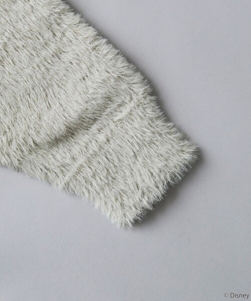 FREAK'S STORE（フリークスストア）の「限定展開 DISNEY/ディズニー ミッキーマウス 別注 ビッグシルエット フェザーヤーン クルーネックニット/セーター（ニット/セーター・メンズ・ブラック/ブラウン/ベージュ・LARGE/MEDIUM/SMALL）」の7枚目の写真