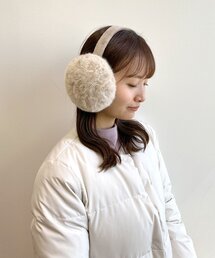 OPAQUE.CLIP（オペークドットクリップ）の「◆コンパクトフェイクファーイヤーマフラー（イヤーマフ）」