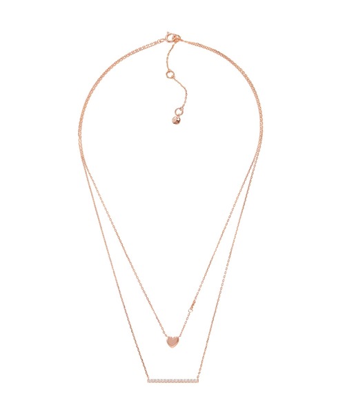 MICHAEL KORS(マイケルコース)の「マイケル・コース アクセサリー レディース ネックレス ローズゴールド MKC1675CZ791(ネックレス・レディース・ゴールド系その他・FREE)」の6枚目の写真