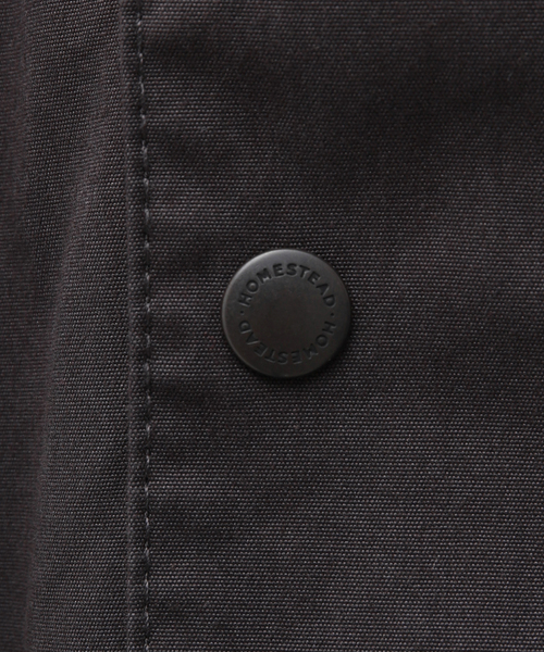 JOURNAL STANDARD J.S HOMESTEAD（ジャーナルスタンダードホームステッド）の「【J.S.Homestead】SULFUR 60/40 MACKINAW JKT（カバーオール・メンズ・ブラック/アイボリー・MEDIUM/LARGE）」の7枚目の写真