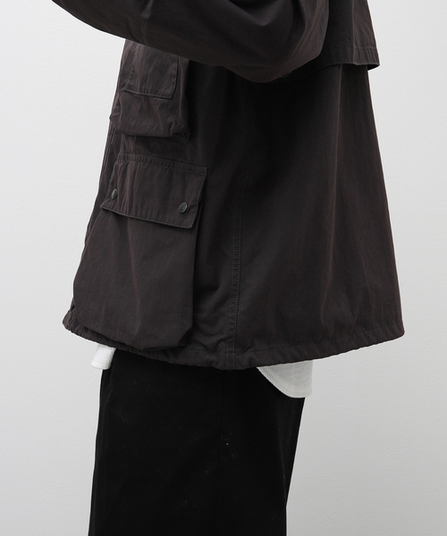 JOURNAL STANDARD J.S HOMESTEAD（ジャーナルスタンダードホームステッド）の「【J.S.Homestead】SULFUR 60/40 MACKINAW JKT（カバーオール・メンズ・ブラック/アイボリー・MEDIUM/LARGE）」の10枚目の写真