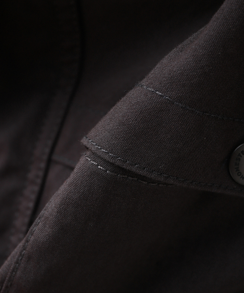JOURNAL STANDARD J.S HOMESTEAD（ジャーナルスタンダードホームステッド）の「【J.S.Homestead】SULFUR 60/40 MACKINAW JKT（カバーオール・メンズ・ブラック/アイボリー・MEDIUM/LARGE）」の17枚目の写真