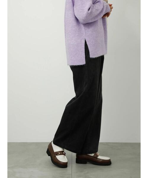 Lugnoncure（ルノンキュール）の「コーデュロイパンツ（その他パンツ・レディース・ピンク/チャコールグレー/ベージュ/ブルー・M/L）」の5枚目の写真