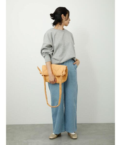 Lugnoncure（ルノンキュール）の「コーデュロイパンツ（その他パンツ・レディース・ピンク/チャコールグレー/ベージュ/ブルー・M/L）」の18枚目の写真