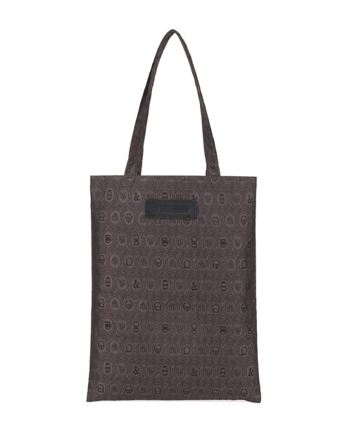 TOFF&LOADSTONE(トフアンドロードストーン)の「スリム トート(トートバッグ・レディース・ベージュ/チャコールグレー/ブルー・00)」の4枚目の写真