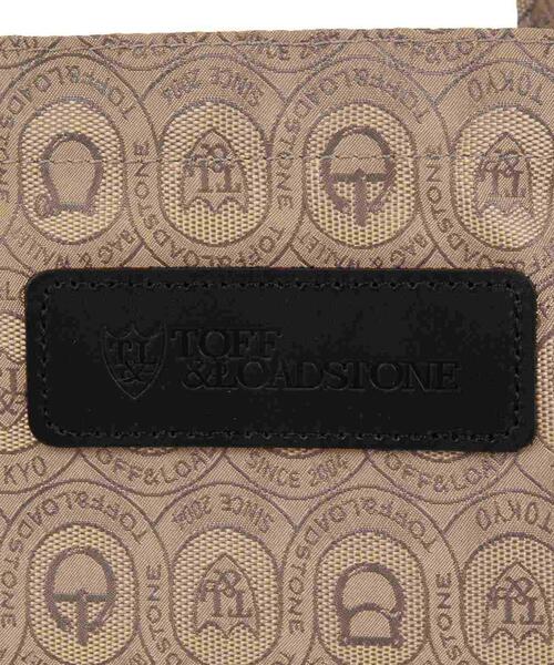 TOFF&LOADSTONE(トフアンドロードストーン)の「スリム トート(トートバッグ・レディース・ベージュ/チャコールグレー/ブルー・00)」の15枚目の写真