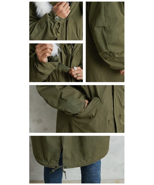 米軍 M-65 フィッシュテールパーカー フルセット 初期型 WAIPER.inc