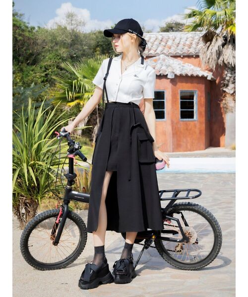 EATME（イートミー）の「BACKダブルリボンキャップ（キャップ・レディース・ブラック/アイボリー・FREE）」の20枚目の写真