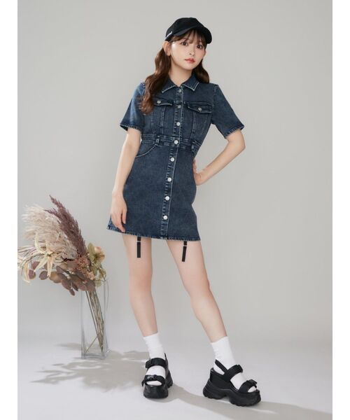 EATME（イートミー）の「BACKダブルリボンキャップ（キャップ・レディース・ブラック/アイボリー・FREE）」の14枚目の写真