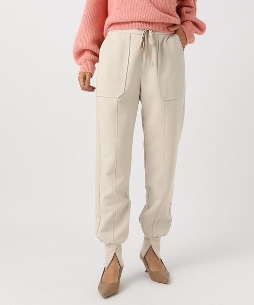 BAYFLOW（ベイフロー）の「ジョガーパンツ（その他パンツ・レディース・ブルー/ベージュ/ブラック/ライム・MEDIUM/SMALL）」の3枚目の写真