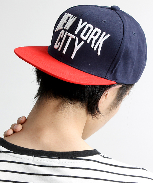 WEGO（ウィゴー）の「WEGO/NEWYORKCITYベースボールキャップ（キャップ・メンズ・ネイビー/ホワイト/ブラック・FREE）」の3枚目の写真