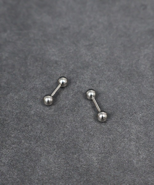 4INT.(フォイント)の「ストレートバーベル ボディピアス 16G / サージカルステンレス316L (金属アレルギー対応)(ピアス(両耳用)・メンズ・シルバー/ブラック/クリア・4/5)」の16枚目の写真