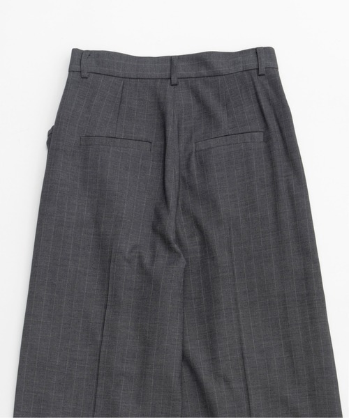 MAISON SPECIAL(メゾンスペシャル)の「2way Tuck Volume Pants/2WAYタックボリュームパンツ【MAISON SPECIAL/メゾンスペシャル】■セットアップ対応■(スラックス・レディース・ライトグレー/グレー/ネイビー・38/36)」の20枚目の写真