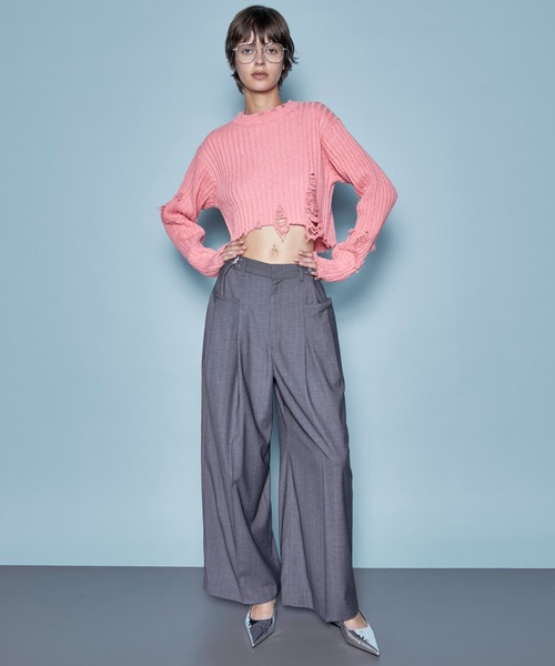 maison special Pintuck Volume Pants MAISON SPECIAL パンツ 36(S