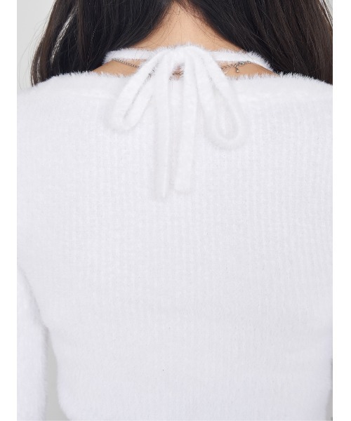 ドッキングシャギーニットトップス（ニット/セーター）｜Darich